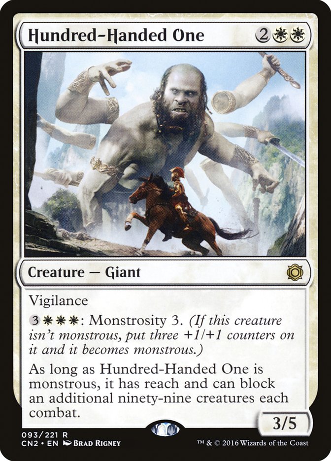 Hundred-Handed One [Conspiracy: Take the Crown] [Foil]