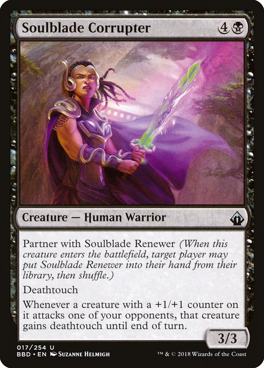 Soulblade Corrupter [Battlebond] [Foil]