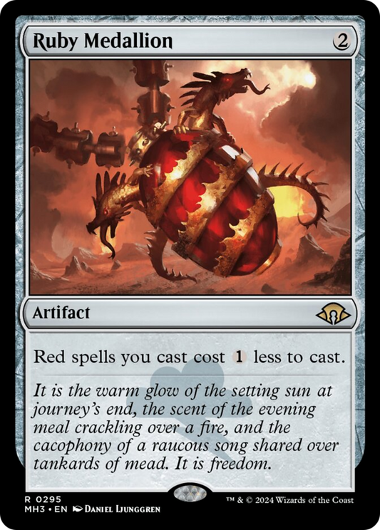 Ruby Medallion [Modern Horizons 3] [Foil]