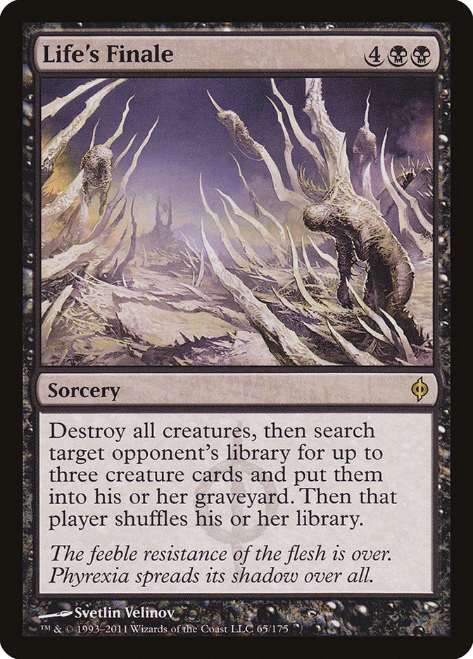 Life's Finale [New Phyrexia] [Foil]