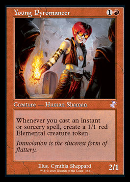 Young Pyromancer (Timeshifted) [Time Spiral Remastered] [Foil]