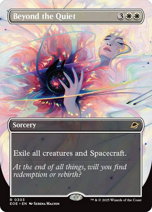 Beyond the Quiet (Borderless) [Edge of Eternities] [Foil]