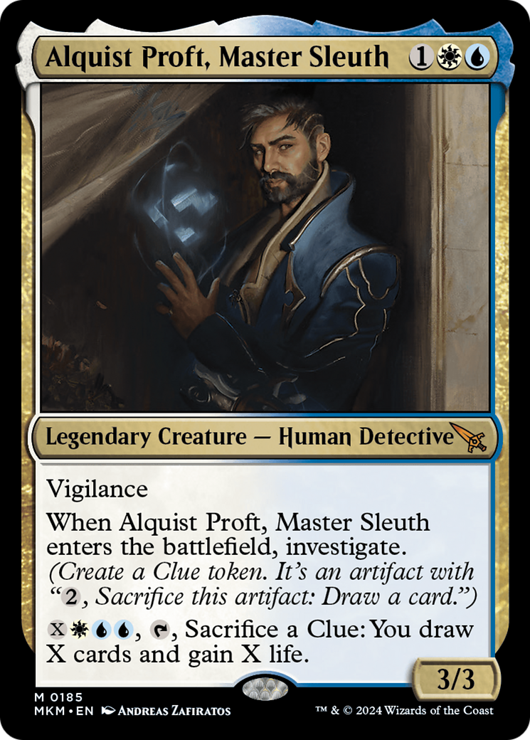 Alquist Proft, Master Sleuth [Murders at Karlov Manor] [Foil]