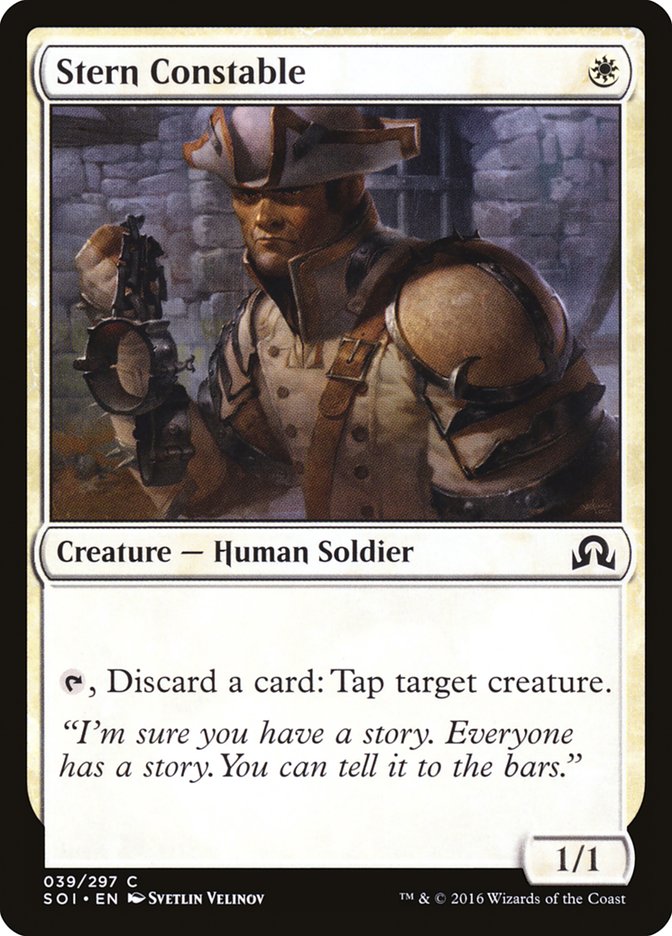 Stern Constable [Shadows over Innistrad] [Foil]