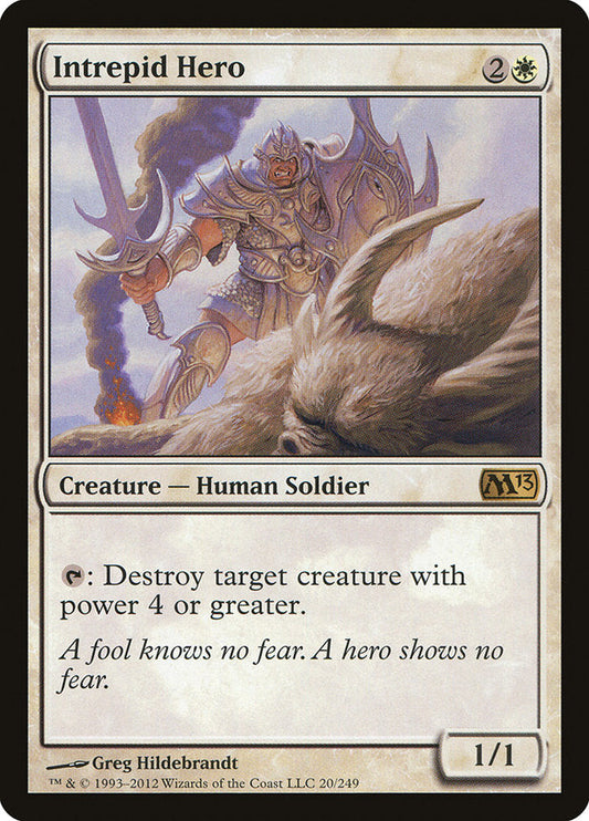 Intrepid Hero [Core Set 2013]