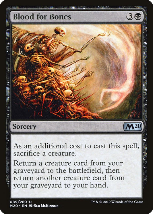 Blood for Bones [Core Set 2020] [Foil]