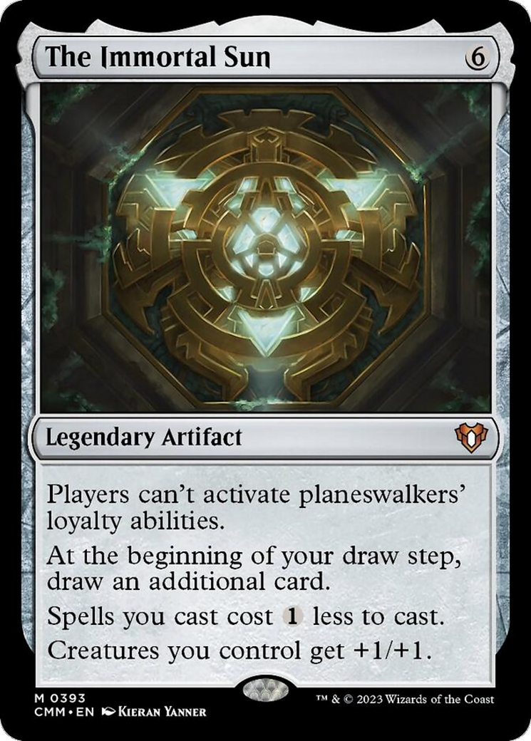 The Immortal Sun [Commander Masters] [Foil]