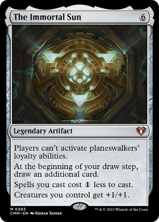 The Immortal Sun [Commander Masters] [Foil]