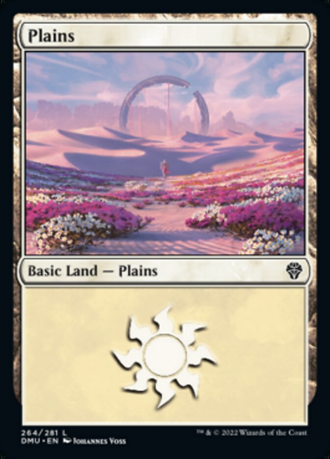 Plains (264) [Dominaria United] [Foil]
