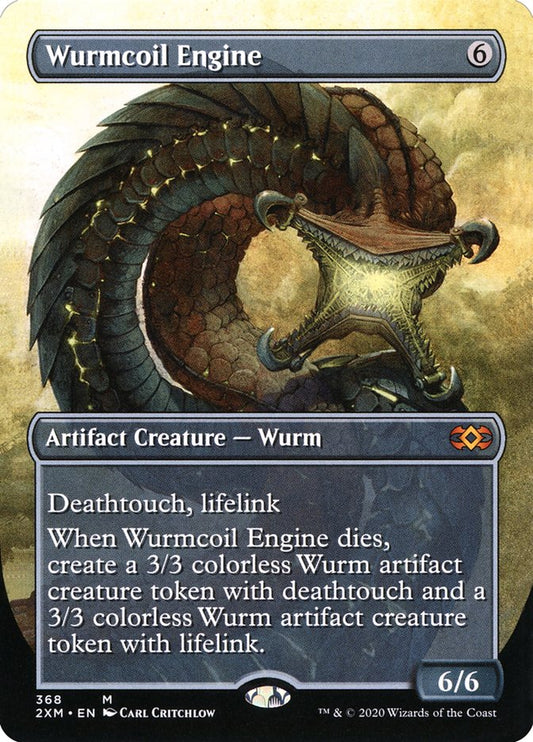 Wurmcoil Engine (Toppers) [Double Masters] [Foil]