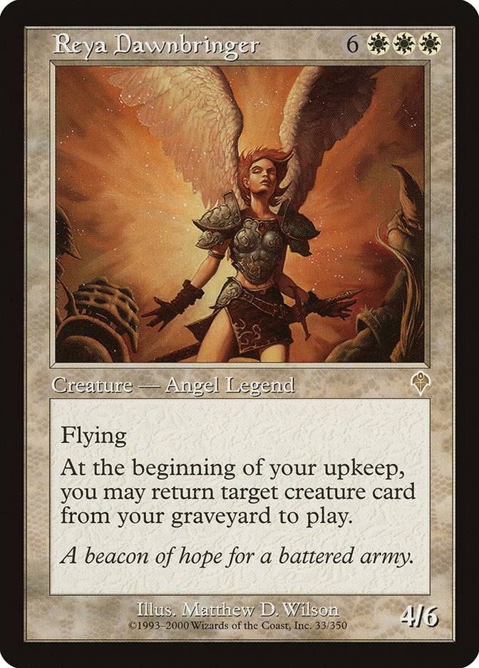 Reya Dawnbringer [Invasion] [Foil]