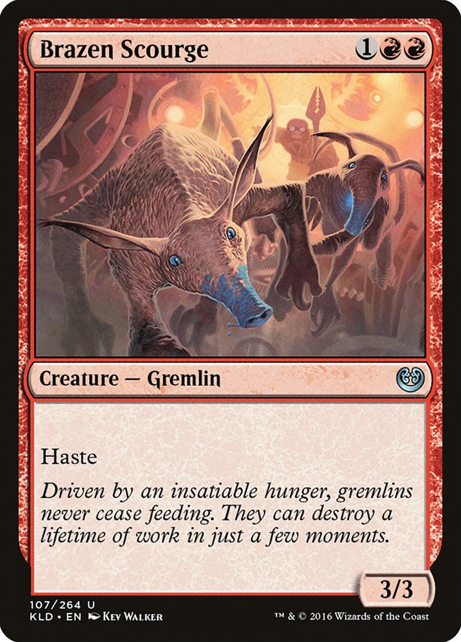 Brazen Scourge [Kaladesh] [Foil]