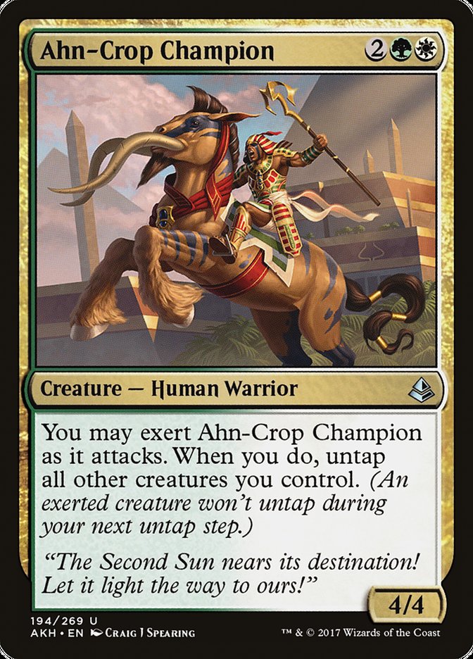 Ahn-Crop Champion [Amonkhet] [Foil]