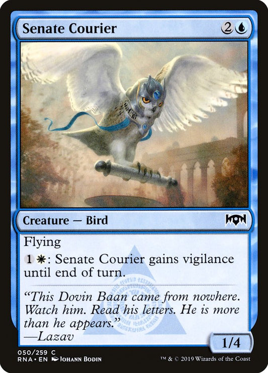 Senate Courier [Ravnica Allegiance] [Foil]