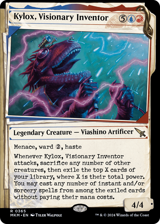 Kylox, Visionary Inventor (Showcase) [Murders at Karlov Manor] [Foil]
