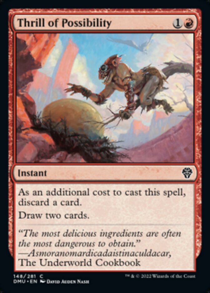 Thrill of Possibility [Dominaria United] [Foil]