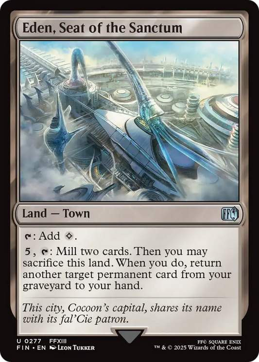 Eden, Seat of the Sanctum [FINAL FANTASY] [Foil]