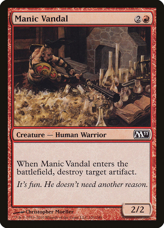 Manic Vandal [Core Set 2011]