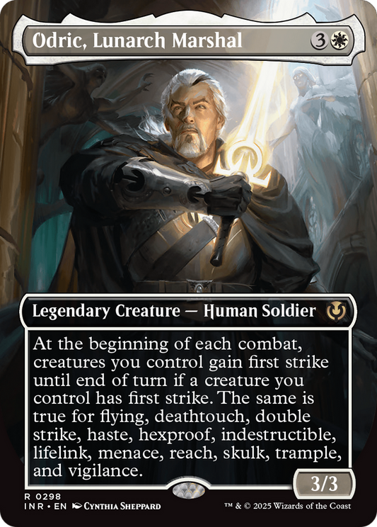 Odric, Lunarch Marshal (Borderless) [Innistrad Remastered] [Foil]
