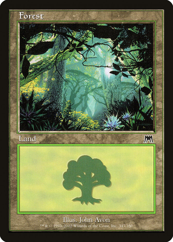 Forest (347) [Onslaught] [Foil]
