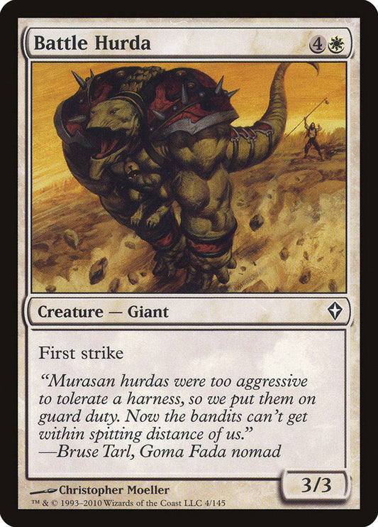Battle Hurda [Worldwake] [Foil]