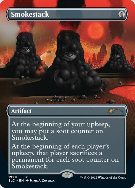 Smokestack (Borderless) [Secret Lair Countdown Kit] [Foil]