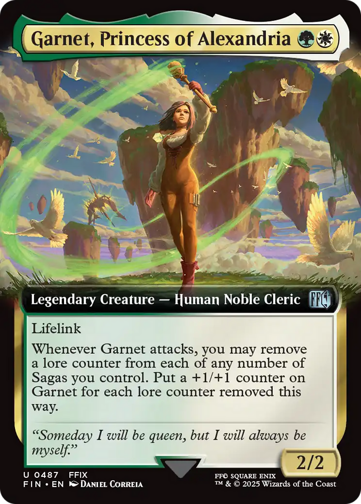 Garnet, Princess of Alexandria (Extended Art) [FINAL FANTASY] [Foil]