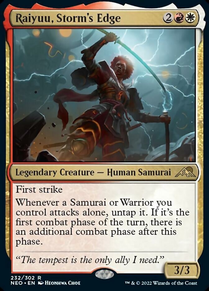 Raiyuu, Storm's Edge [Kamigawa: Neon Dynasty] [Foil]