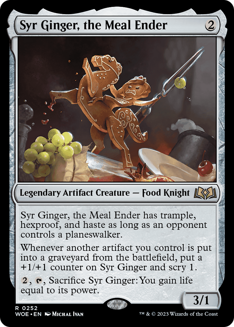 Syr Ginger, the Meal Ender [Wilds of Eldraine] [Foil]