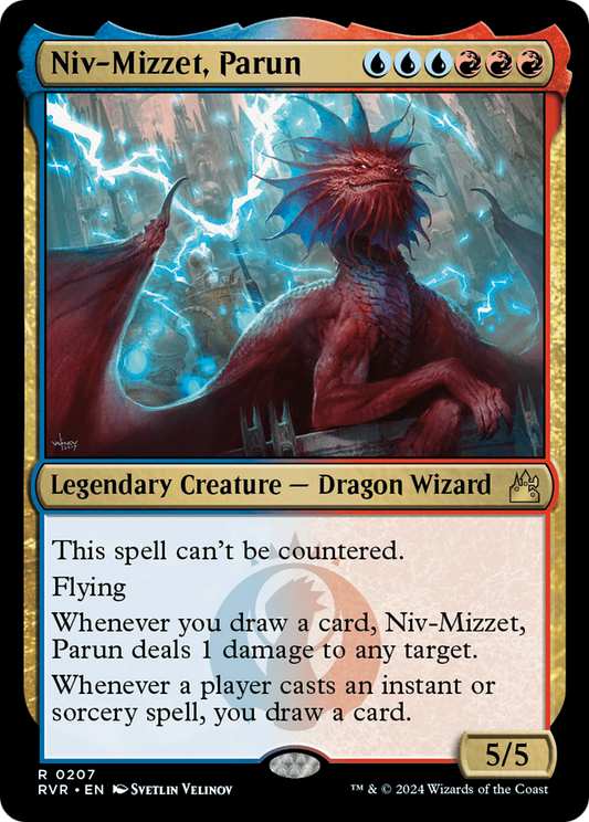 Niv-Mizzet, Parun [Ravnica Remastered] [Foil]