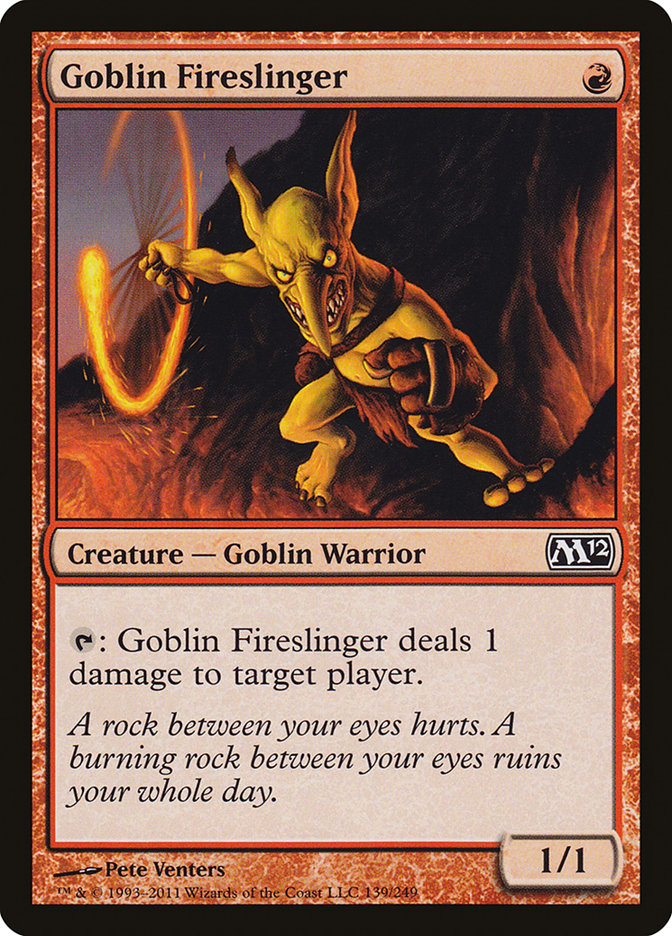 Goblin Fireslinger [Core Set 2012]