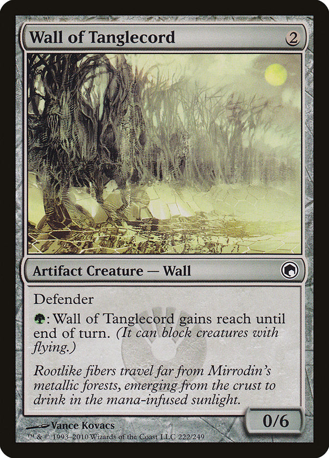 Wall of Tanglecord [Scars of Mirrodin] [Foil]