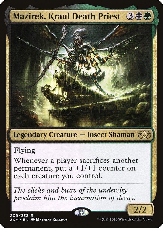 Mazirek, Kraul Death Priest [Double Masters] [Foil]