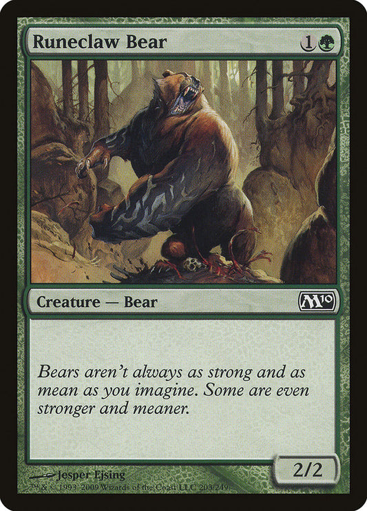 Runeclaw Bear [Core Set 2010]