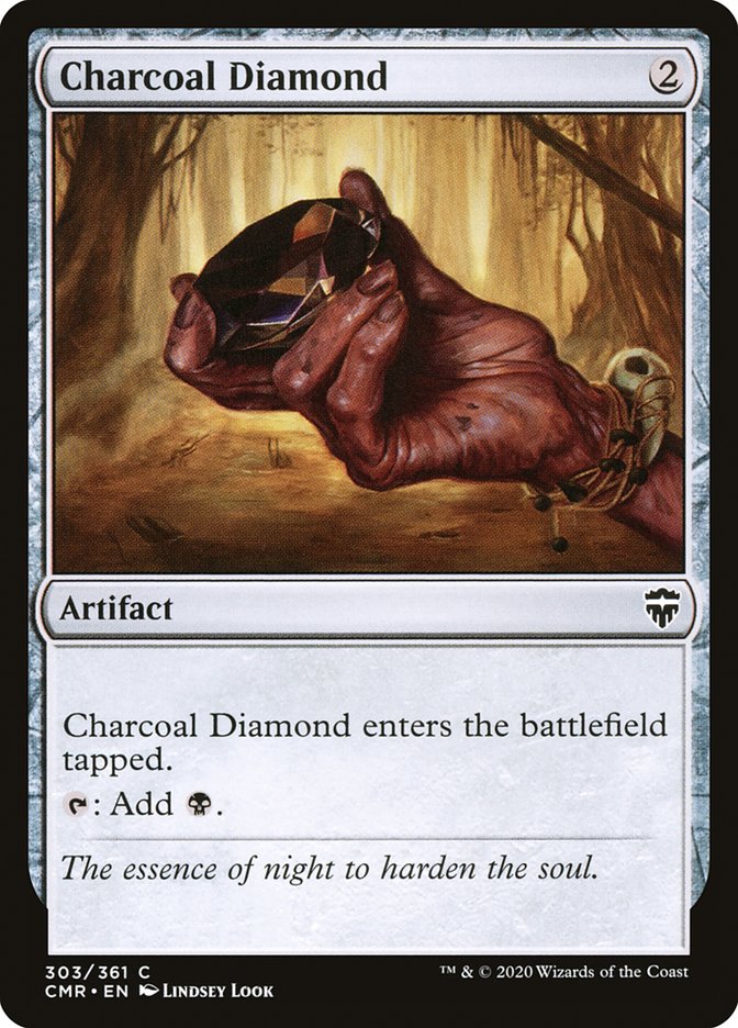 Charcoal Diamond [Commander Legends] [Foil]