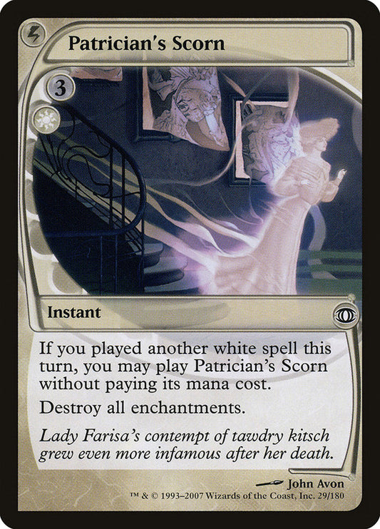 Patrician's Scorn [Future Sight] [Foil]