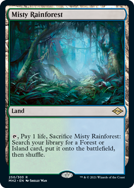 Misty Rainforest [Modern Horizons 2] [Foil]