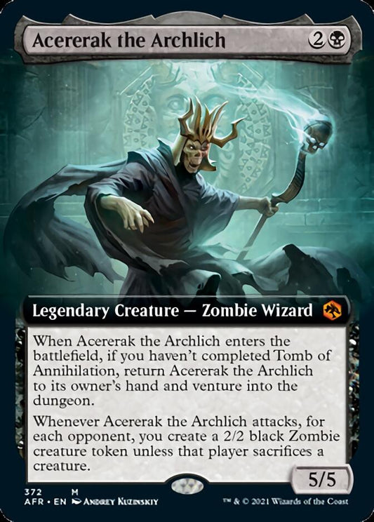 Acererak the Archlich (Extended Art) [Dungeons & Dragons: Adventures in the Forgotten Realms] [Foil]