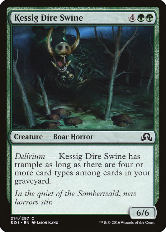 Kessig Dire Swine [Shadows over Innistrad] [Foil]