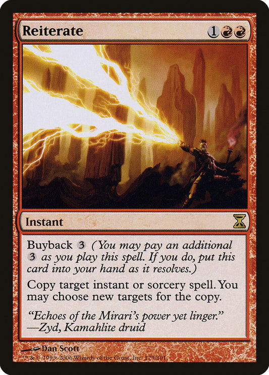 Reiterate [Time Spiral] [Foil]