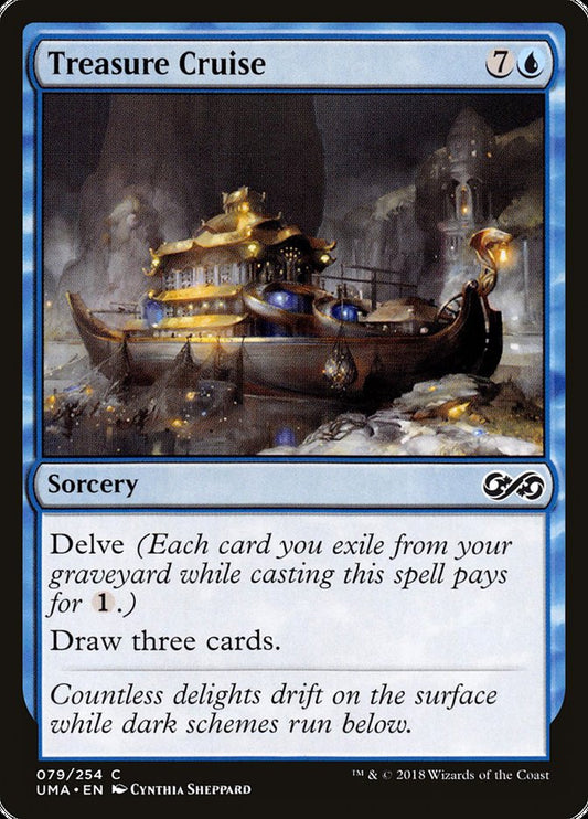 Treasure Cruise [Ultimate Masters] [Foil]