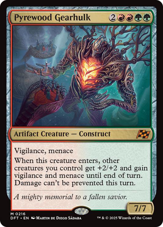 Pyrewood Gearhulk [Aetherdrift] [Foil]