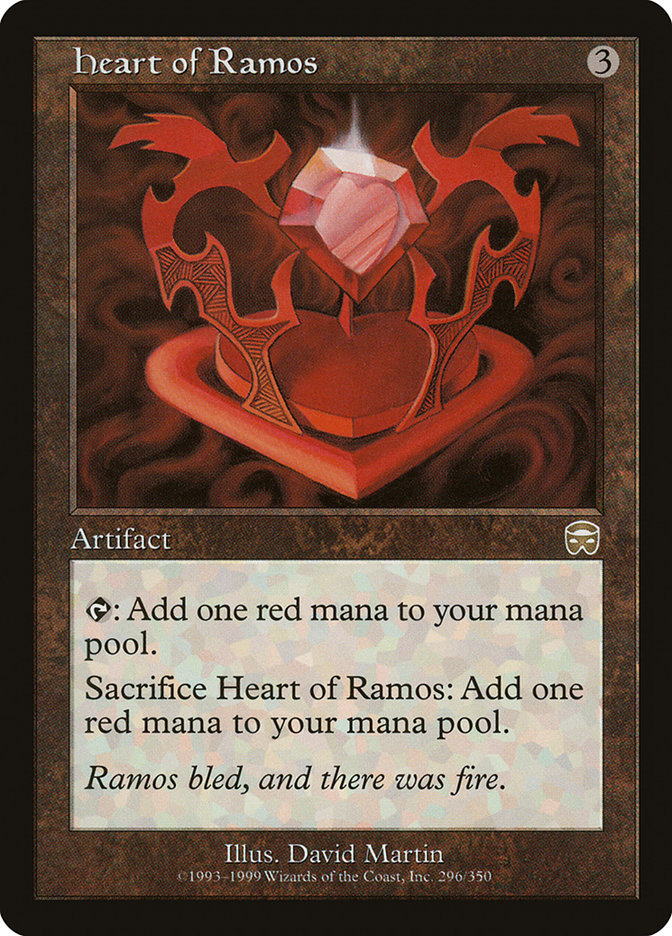 Heart of Ramos [Mercadian Masques] [Foil]