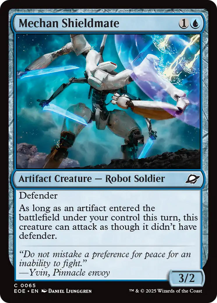 Mechan Shieldmate [Edge of Eternities] [Foil]