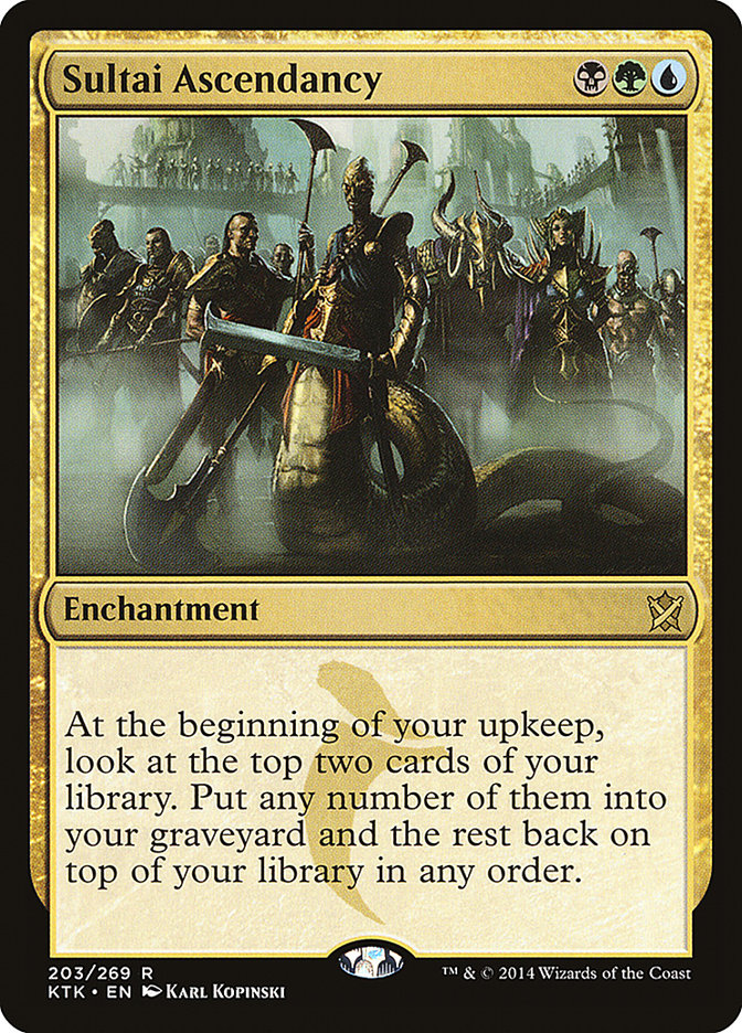 Sultai Ascendancy [Khans of Tarkir] [Foil]