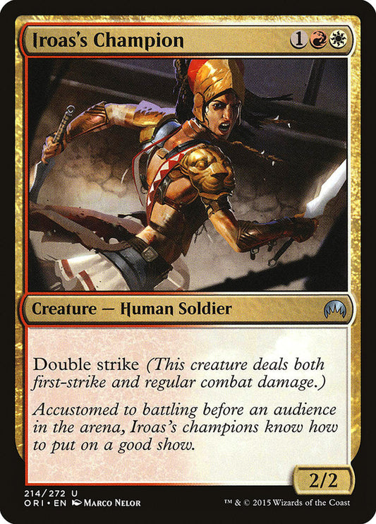 Iroas's Champion [Magic Origins] [Foil]
