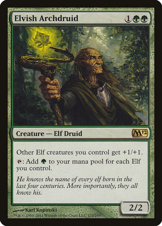 Elvish Archdruid [Core Set 2012]