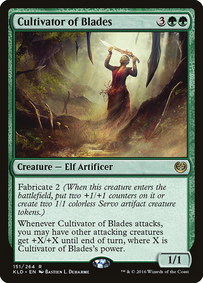 Cultivator of Blades [Kaladesh] [Foil]