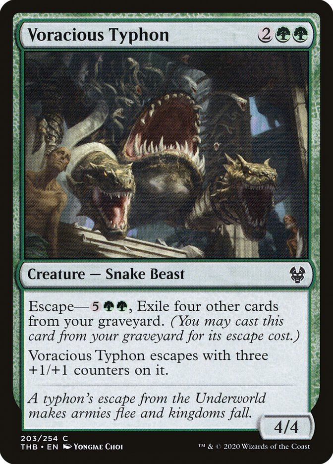 Voracious Typhon [Theros Beyond Death] [Foil]