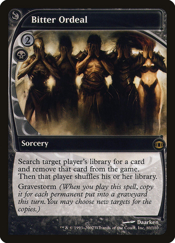 Bitter Ordeal [Future Sight] [Foil]